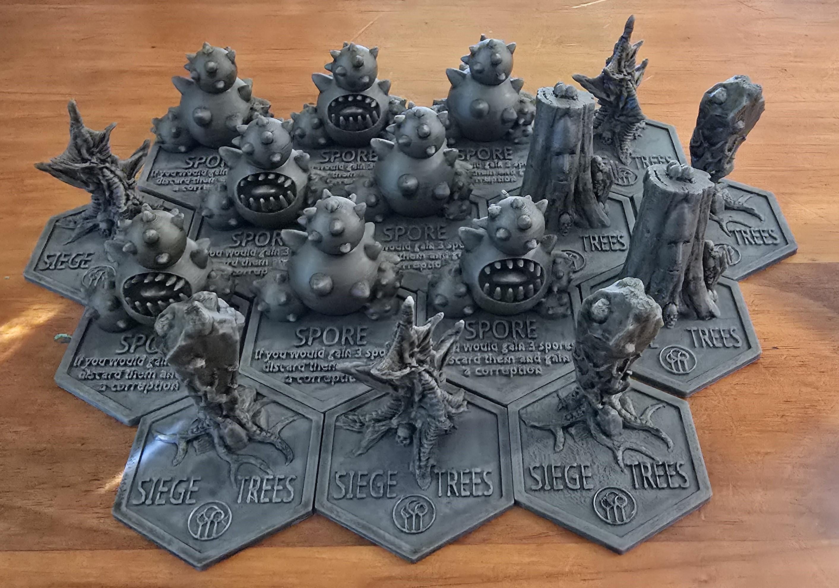 Return to Dark Tower Siege Trees and Spores - Etsy Australia