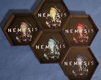 Nemesis Boardgame compatible Player/Component trays