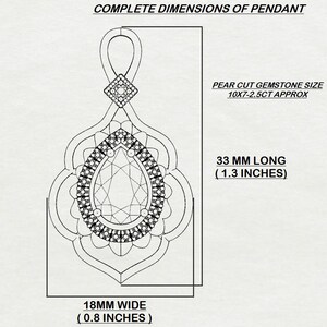 Colgante de zafiro azul verdoso con diseño de filigrana vintage para mujer, colgante único de piedra preciosa que cambia de color, collar de boda de zafiro azul verdoso de oro de 14 quilates. imagen 6
