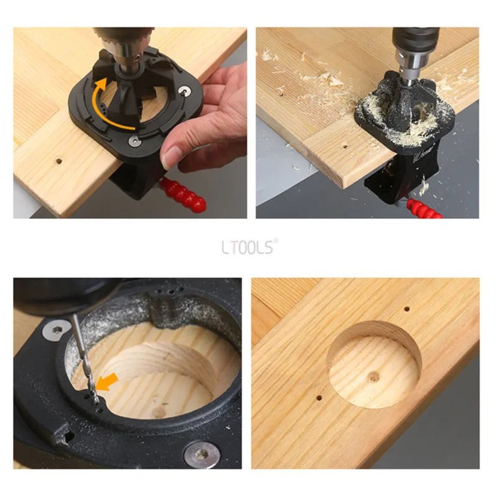 35mm Hinge Hole Drilling Guide & Door Installation Jig Etsy