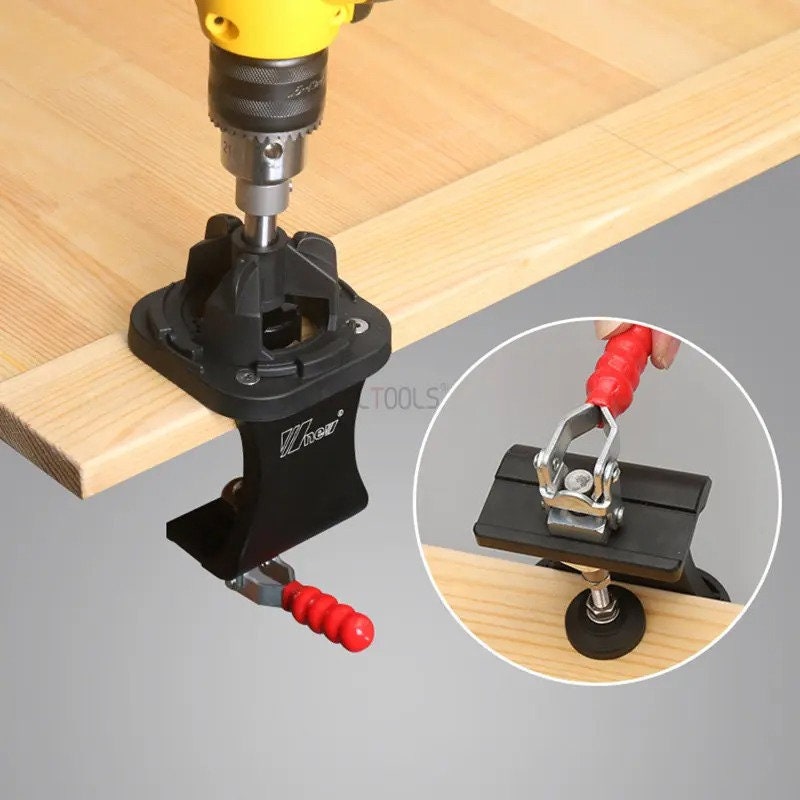 35mm Hinge Hole Drilling Guide & Door Installation Jig Etsy