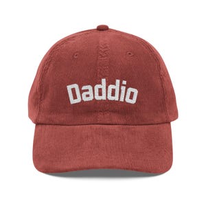 Embroidered Corduroy Cap: Retro Dad Hat, Vintage Style