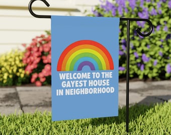 Banner de la Casa del Orgullo LGBTQ+: Bienvenidos a la Casa más Gay