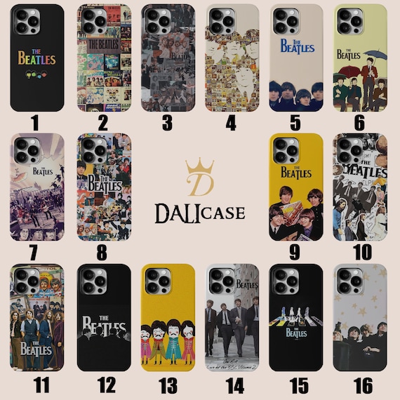 The Beatles Design iPhone 14 13 12 11 8 Pro Max Mini Xs Xr SE