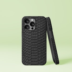Coque rigide pour iPhone 14 13 12 Pro Max Mini X Xs Xr SE, motif peau de serpent, motif animal, coque Samsung Galaxy S20 S21 S22 Ultra FE Plus Note 10