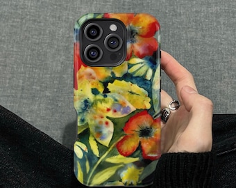 Adrianne Lenker Cute Flower Design iPhone 17 16 15 14 13 12 11 8 Pro Max Mini X Xs Xr SE Tough Case, Samsung Galaxy S25 S24 S23 Ultra Cover