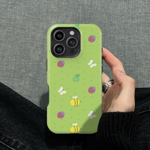 Estuche rígido con diseño de créditos finales de Hora de Aventuras™ para iPhone 17, 16, 15, 14, 13, 12 y 11 Pro Max Mini X Xr SE, Samsung Galaxy S24 y S25 Ultra