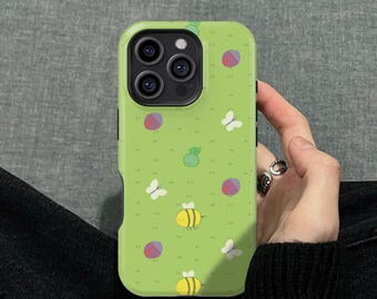 Adventure Time™ end credits pattern Design iPhone 17 16 15 14 13 12 11 Pro Max Mini X Xr SE Tough Case, Samsung Galaxy S24 S25 Ultra Cover