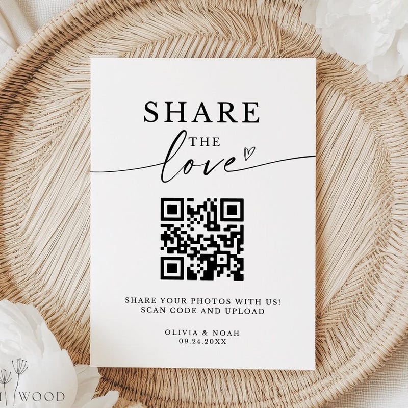 Qr Code Cards - Etsy