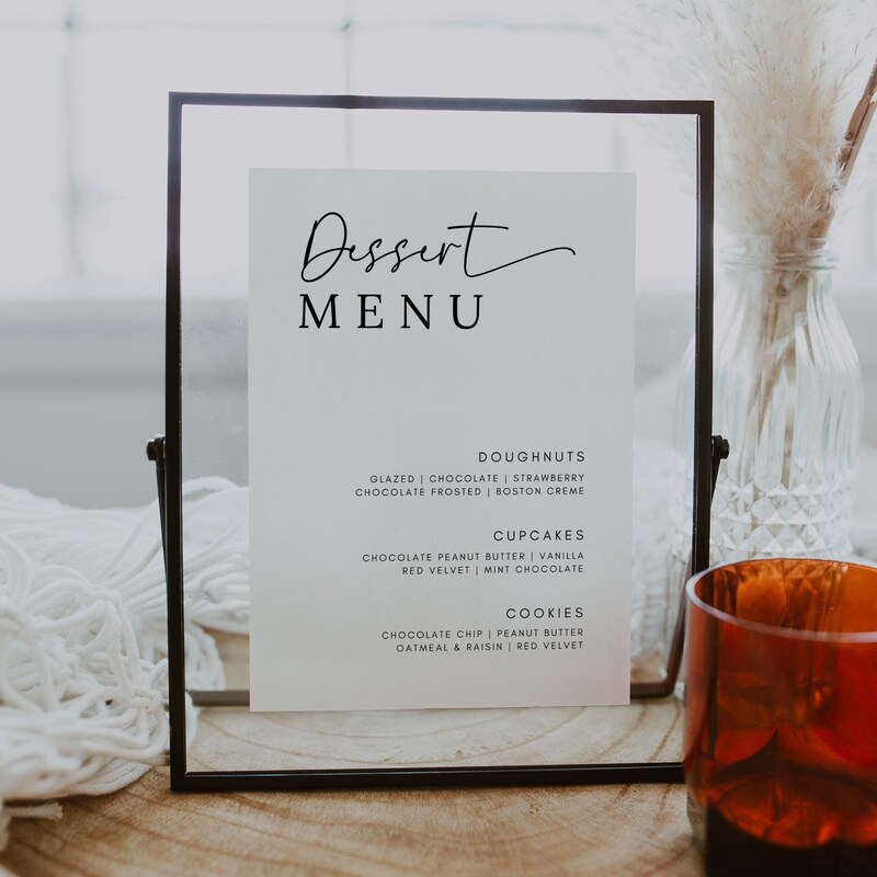 Wedding Dessert Bar Etsy