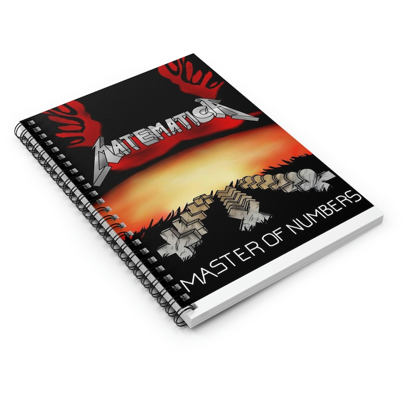 Spiral Notebook matematica Master of Numbers - Etsy