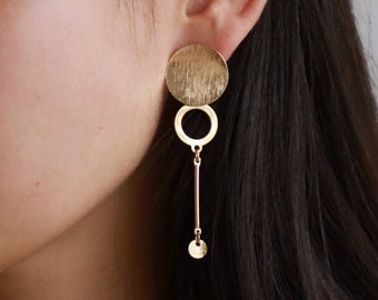 Asymmetrical earrings