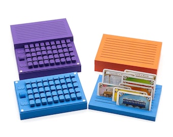 Ticket To Ride Compatible: Magnetic Train & Card Holder - 30+ Colors