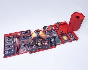 Dice Throne Compatible Player Dashboard | 30+ Colors | Modular | Dice Tray & Tower Option