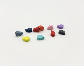 Water / Blood Drop Token | 30+ Colors | 12x17mm