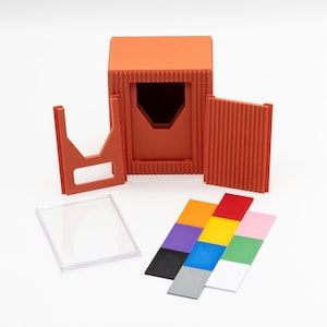 Système de Deck Box personnalisé compatible Pokémon | Couleurs énergétiques | Affichage carte | Plus de 30 couleurs