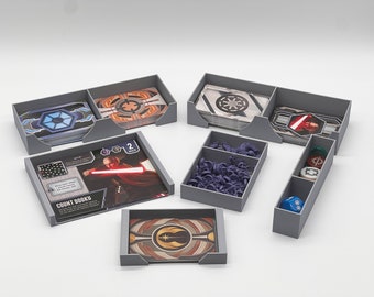 Star Wars: The Clone Wars board game insert | organizer | storage