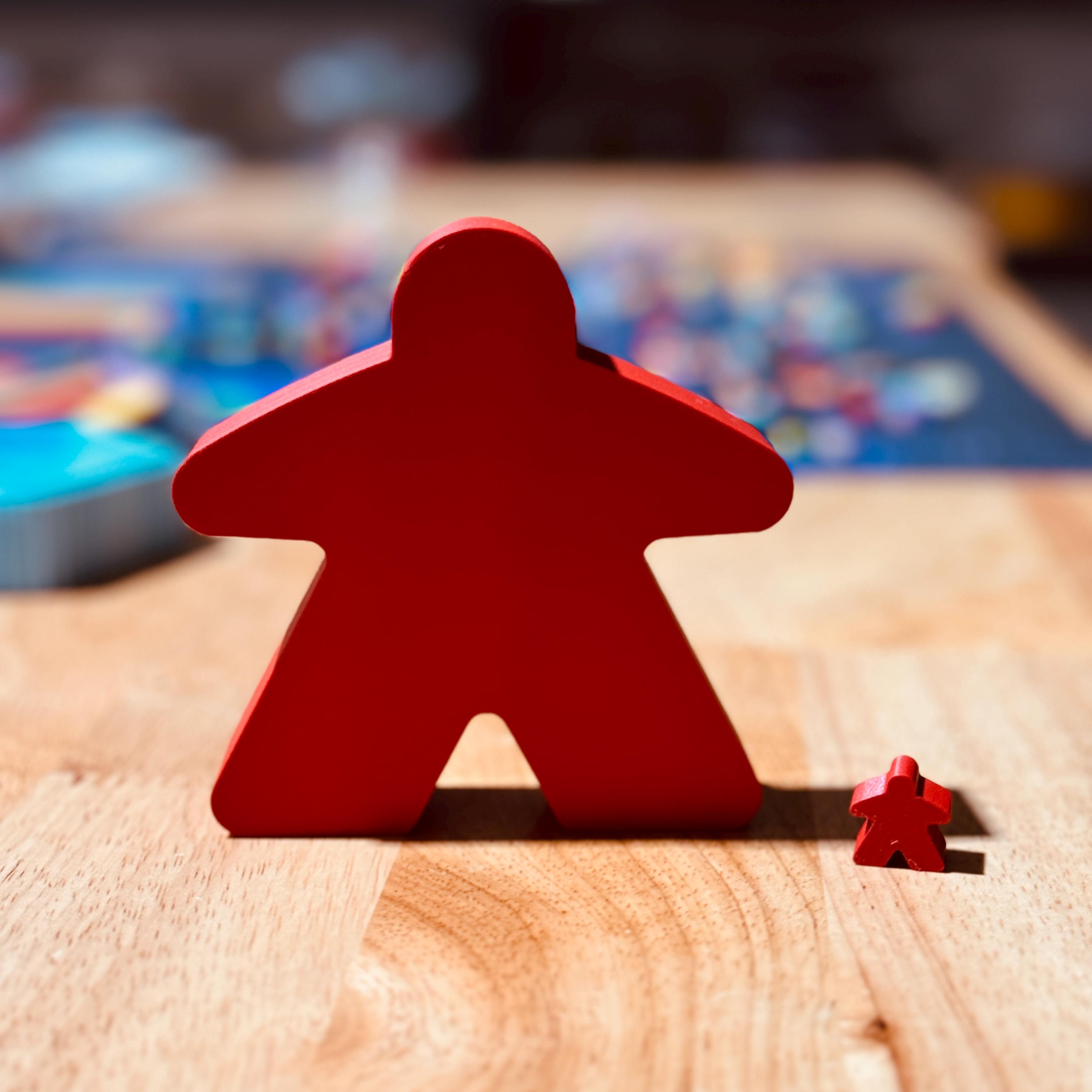 Peeples Meeples Big Meeple | 25+ Colors | 100mm | Giant Meeple - Etsy