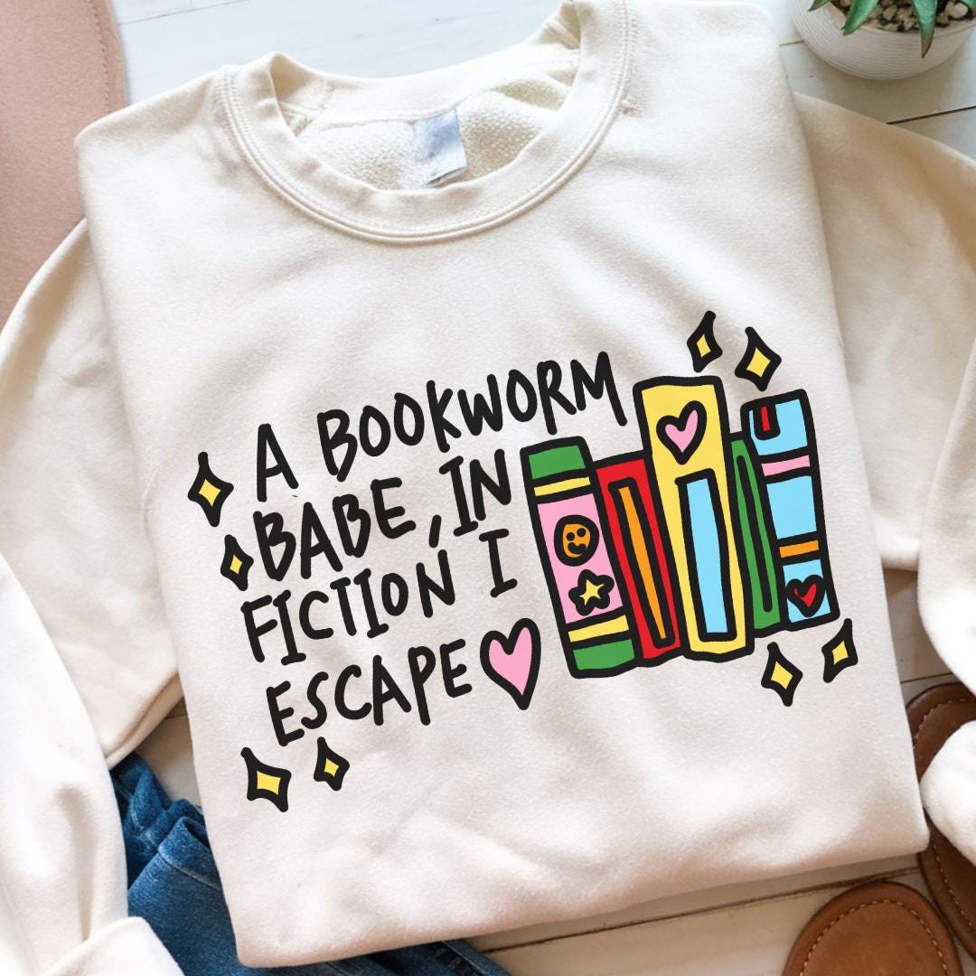 A Bookworm Babe SVG PNG Books Lover Bookish Trendy Design Funny Mental ...