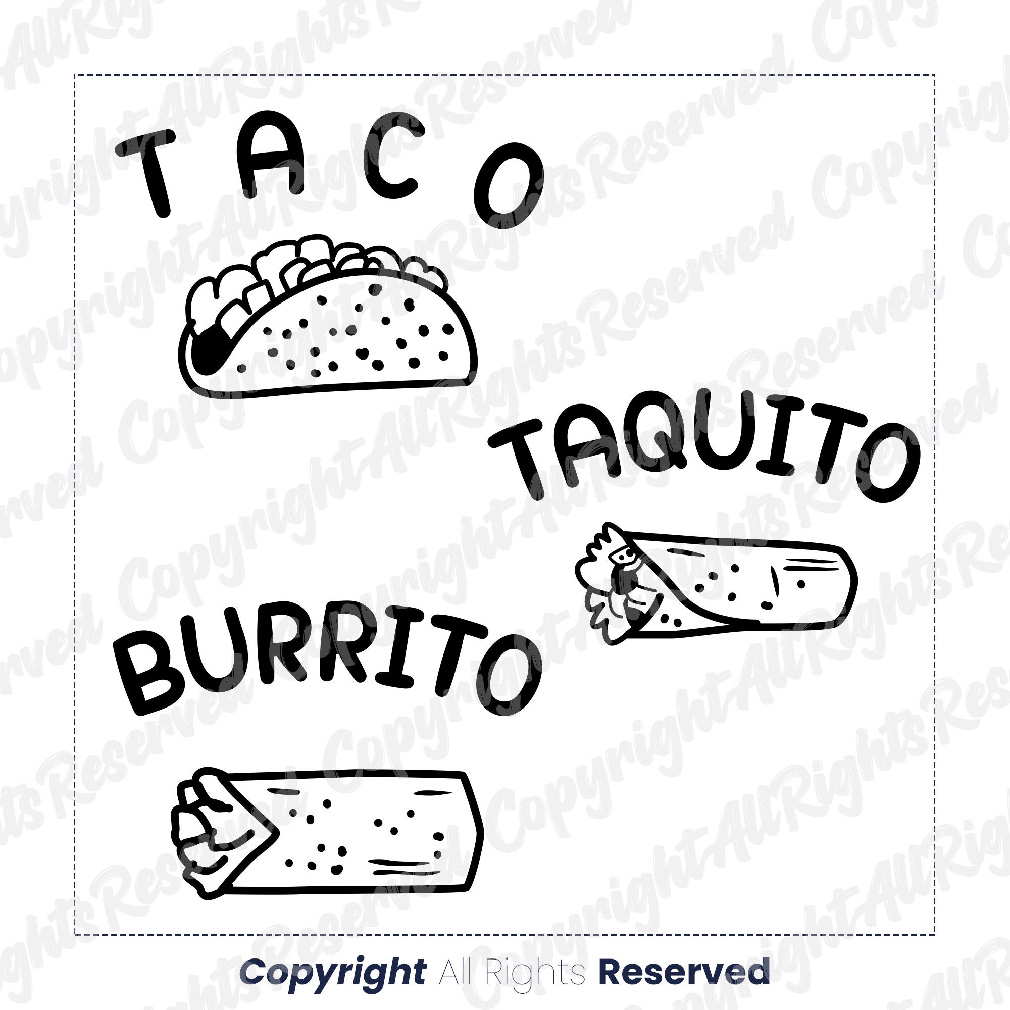 Taco sketch by lhfgraphics Vectors  Illustrations with Unlimited Downloads   Yayimages