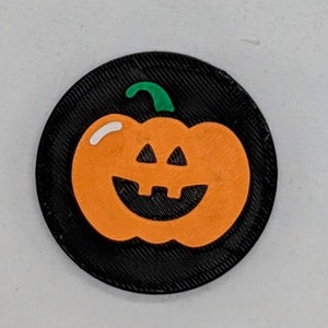 Halloween Jack O' Lantern Face Magnet for Sale by Mayoney