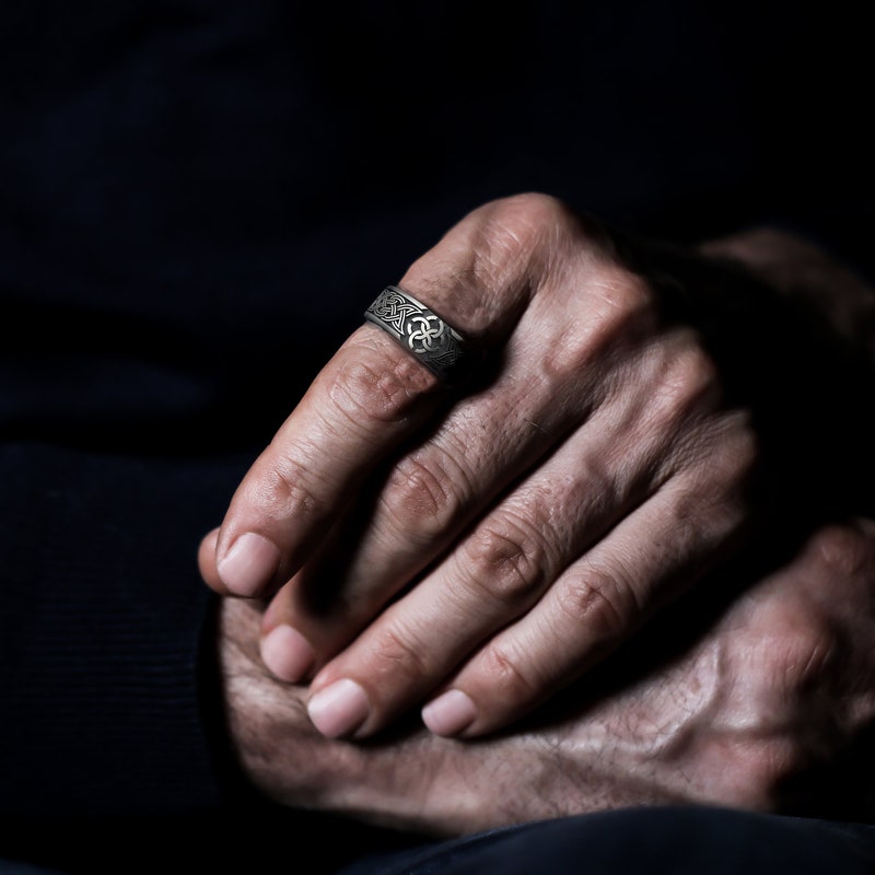 Mens Celtic Ring - Etsy