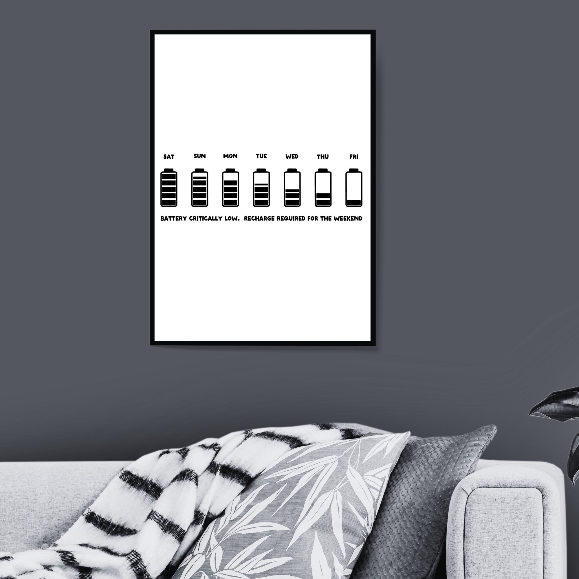 Funny Printable Wall Art Humorous Home Decor Digital Etsy