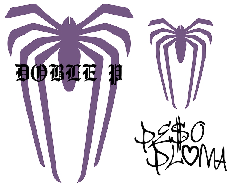 PESO PLUMA SPIDER Png Bundle Peso Pluma Png Peso Pulma Etsy