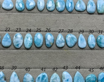 Natural Larimar Blue Color Gemstone, AAA Grade Quality Gemstone ...