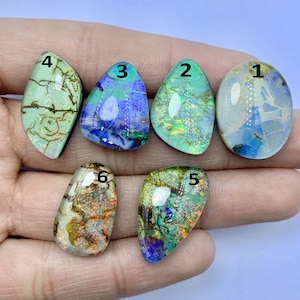 Monarch Opal Cabochon Loose Gemstone, AAA Quality Monarch Opal Gemstone, Australian Monarch Opal Cabochon Gemstone, Multi Fire Opal Gemstone