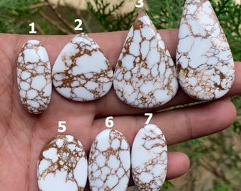 Högkvalitativ Wild Horse Jasper Cabochon Ädelsten, Wild Horse Jasper Stor Mix Form Cabochon, Lös Ädelsten, Platt Baksida Ädelstenstillverkning Smycken