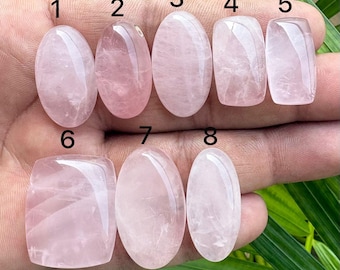 Rose Quartz, Rose Quartz Gemstone, Rose Quartz, Loose Gemstone Cabochon, Natural Rose Quartz , Use For Jewelry