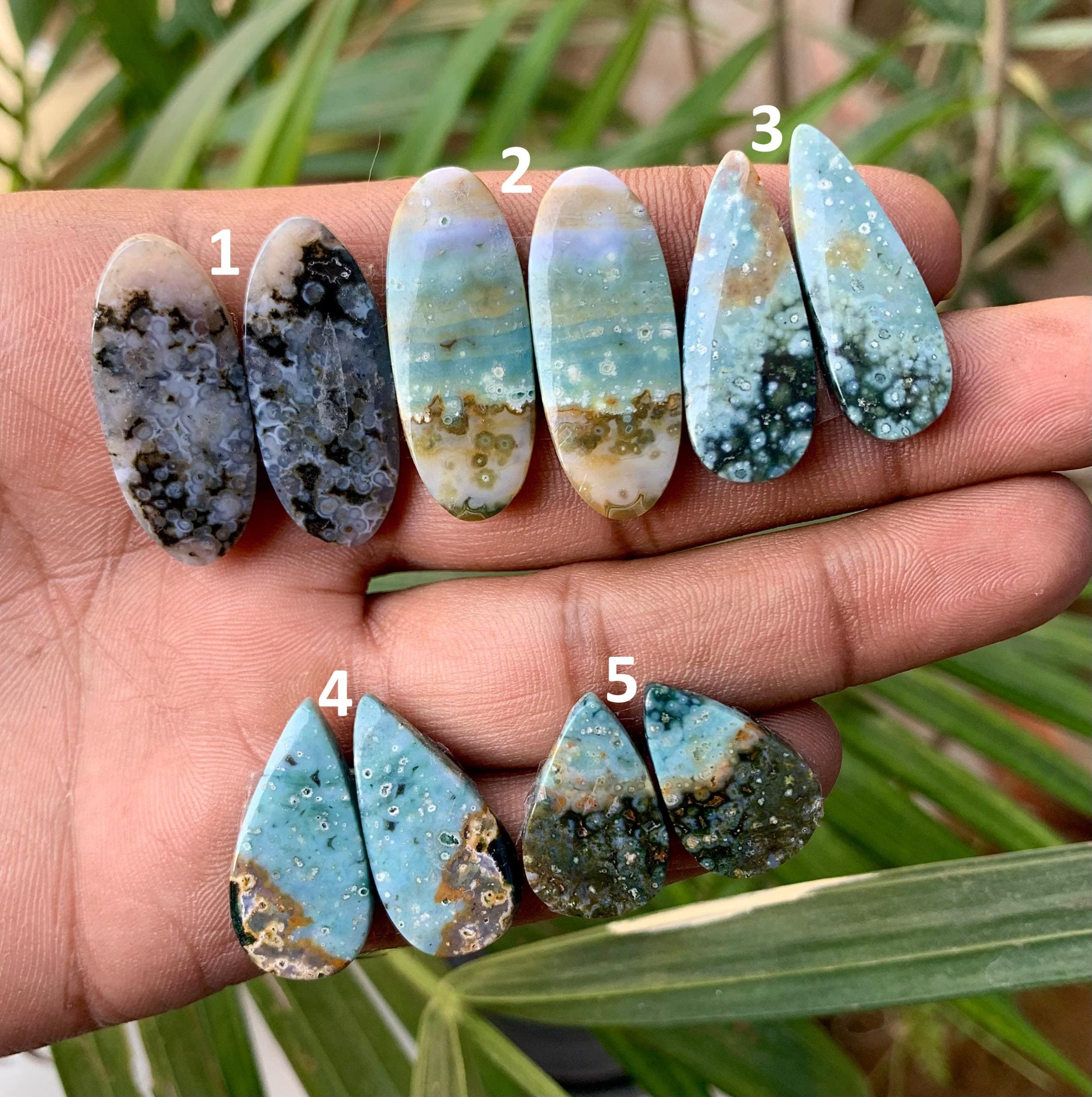 Ocean jasper vein 8 - Etsy 日本