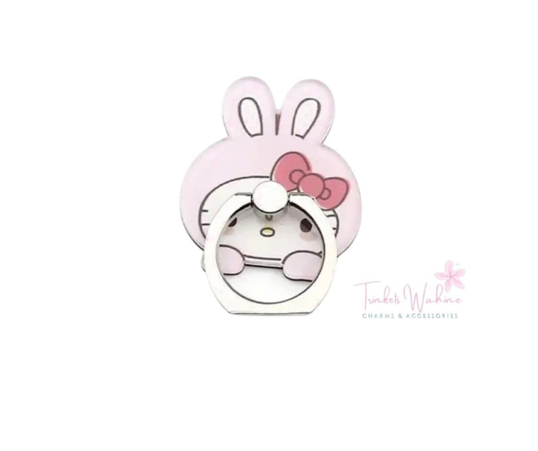 Hello Kitty Mobile Phone Stand Holder Finger Ring Phone Accessories