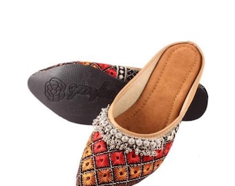 Jaipuri juti Girl's desinger punjabi mojri belles juti's for women's gilr's