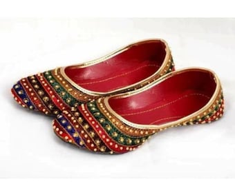 Jaipuri juti Girl's desinger punjabi mojri belles juti's for women's gilr's