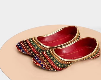 Jaipuri juti Girl's desinger punjabi mojri belles juti's for women's gilr's