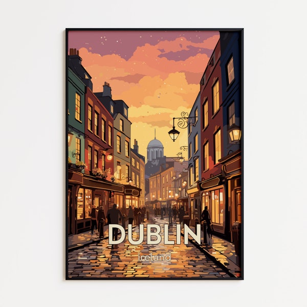 Dublin Poster 60+ Dublin Poster for 2023