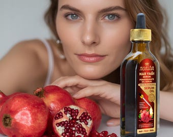 Pomegranate Oil Serum – Natural Antioxidant Facial & Body Oil for Glowing, Youthful Skin (100 ml)