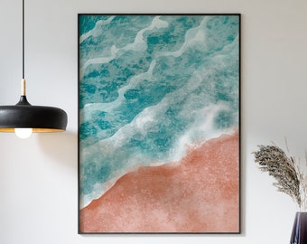 Boho Waves: an abstract interpretation of the ocean waves - Poster