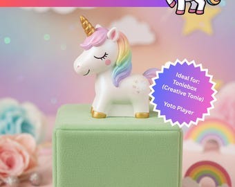 Unicorn songs for Children – in German, Digital Download, ideal for Tonie & Yoto, Magical Songs, Fantasy, Toniebox Party, Birthday