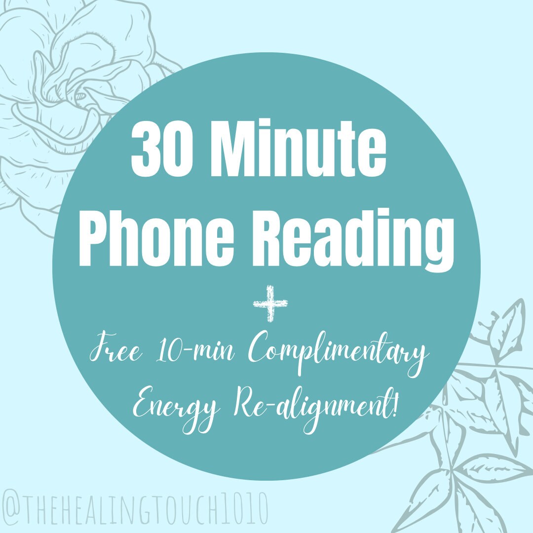 30minute Phone Call Tarot Reading FREE COMPLIMENTARY Energy Etsy