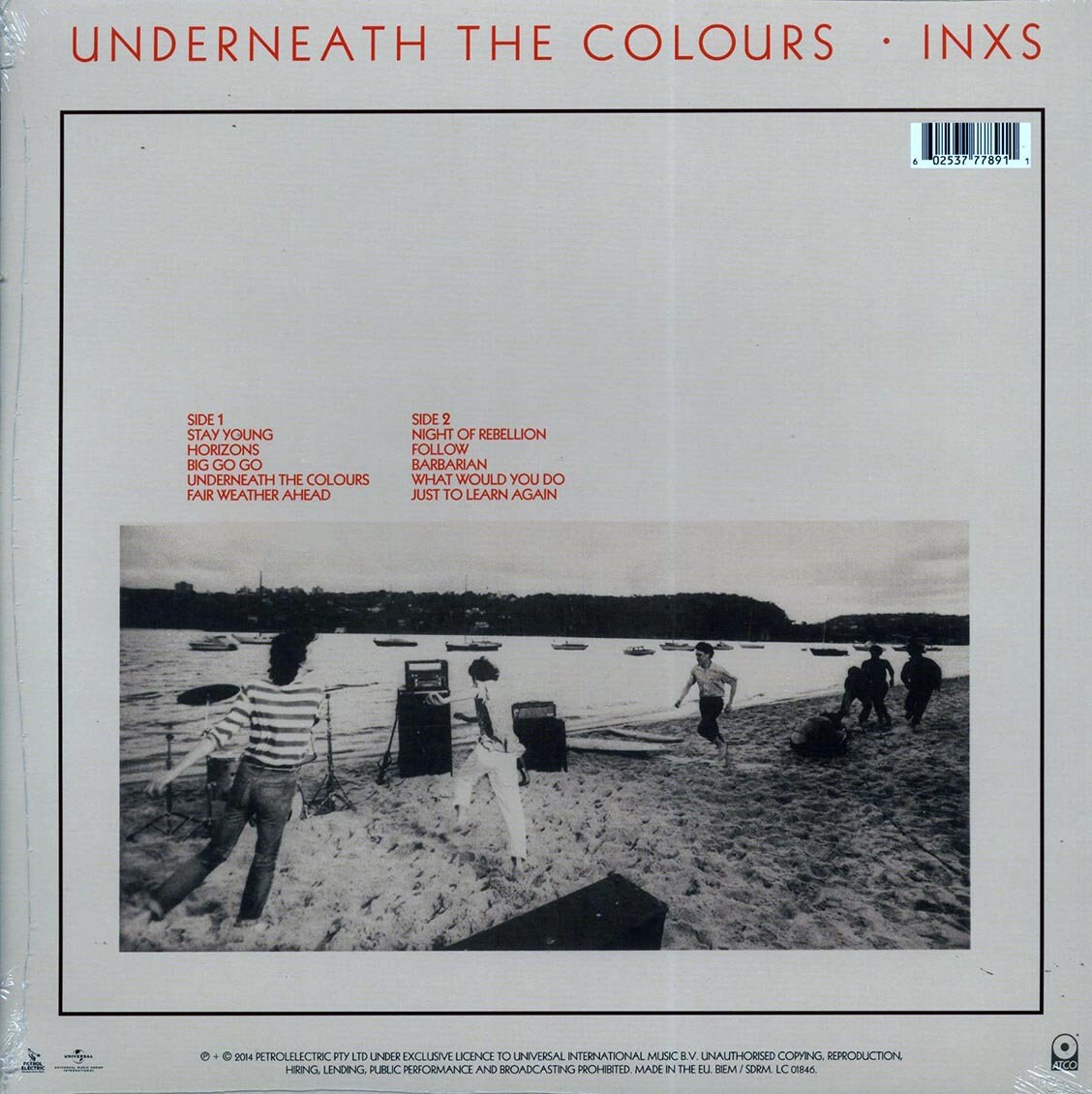 INXS - Underneath the Colours / LP 180-gram Vinyl (atco