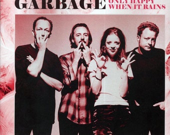 Garbage - Only Happy When It Rains: Rare Radio Broadcasts / LP Vinyl (Mind Control)  Rock / Alternative Rock / Pop Rock / Limited Edition