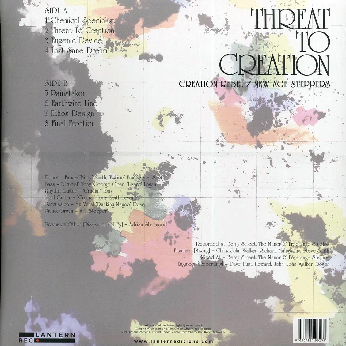 【LP】Creation Rebel / New Age Steppers – Creation Rebel / New Age Steppers – Threat To Creation