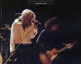 Jimmy Page, Robert Plant - Page & Plant Going To California Volume 1: San Jose Broadcast 1995 (2xLP) (red vinyl)  (Detonate) Rock/Blues Rock