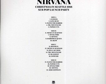 Nirvana – Christmas In Seattle 1988 – CD (Unofficial Release