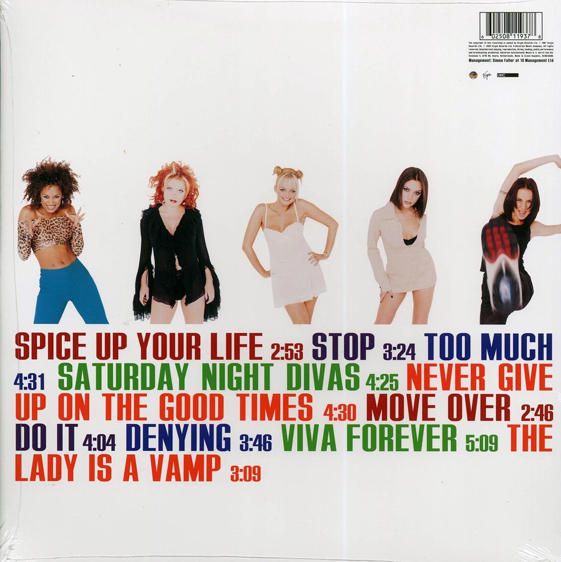 欧LP Spice Girls Spiceworld 0811937 Virgin, UMC 未開封 /00260 Spice Girls - Spiceworld / LP 180g Vinyl (virgin/umc