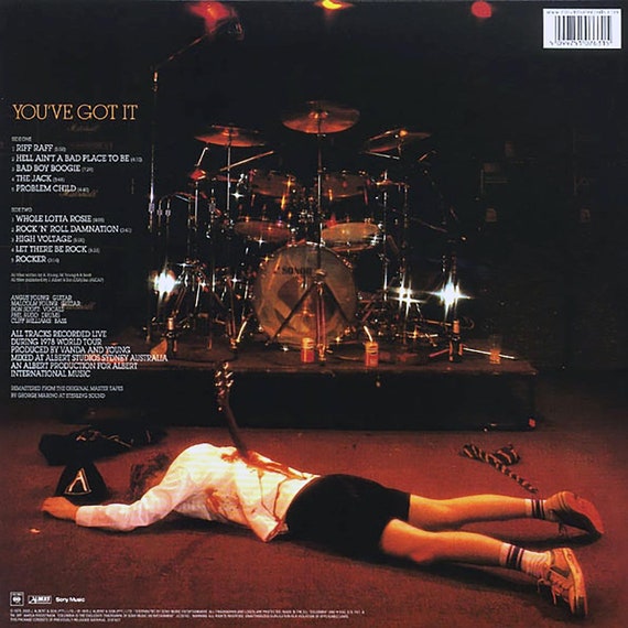 AC/DC - If You Want Blood You've Got It / LP 180g Vinyl