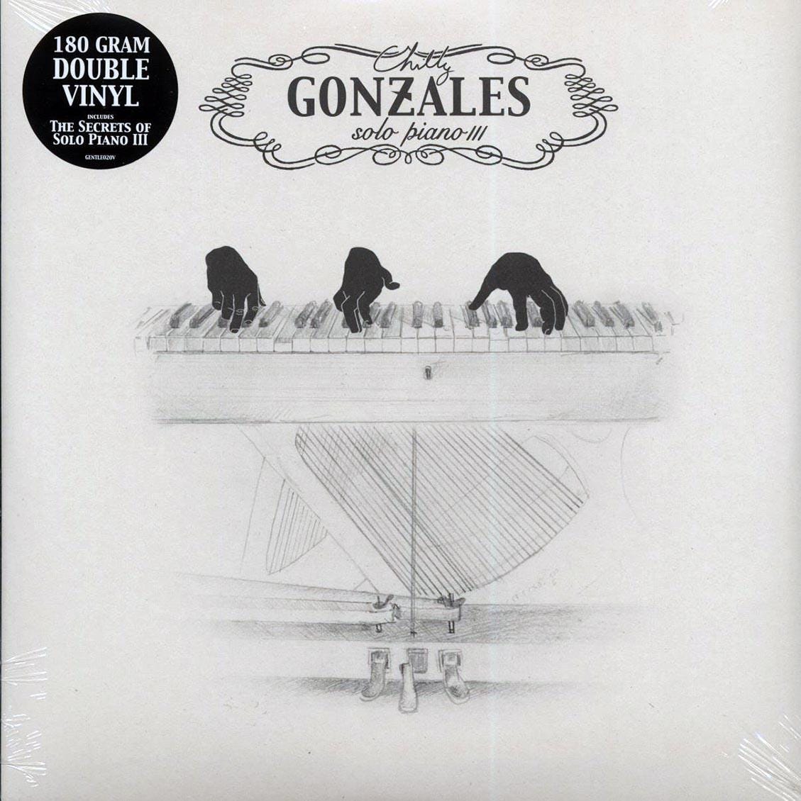 欧2LP Chilly Gonzales Solo Piano III GENTLE020V Gentle Threat 未開封 /00520 Chilly Gonzales - Solo Piano III (2xlp) (180g) / LP Vinyl